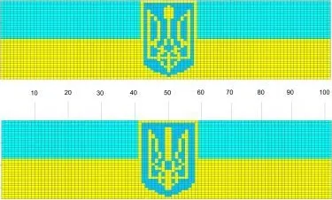 schema de fleacurile cu steaguri și simboluri ale diferitelor țări prin împletitură directă