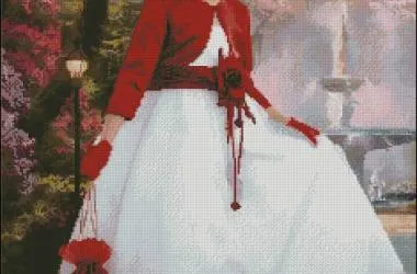 Fotografia schema de broderie