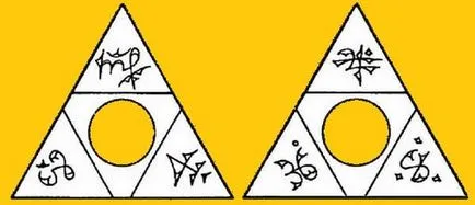 Talisman pentru bani „triunghi magic al bogăției“ (bani) Talisman pentru bani „triunghi magic al bogăției“