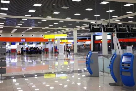 d Direcții de conducere Sheremetyevo Terminal cu mașina, parcare autobuz