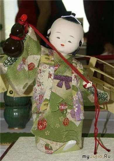 Japoneză papusa tradițională japoneză pe blog - rock gradina