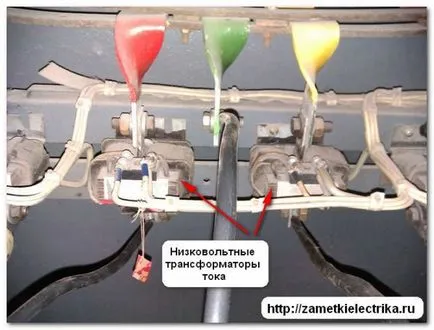 transformatoare de curent, notează electrician