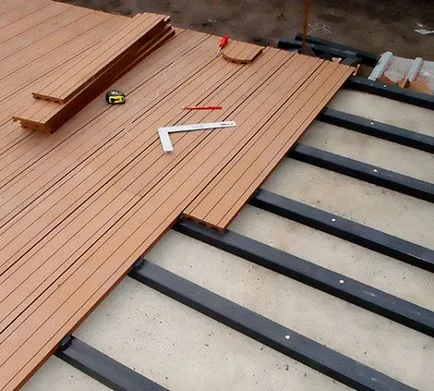 Găini pas cu pas instrucțiuni terase, portal de construcție
