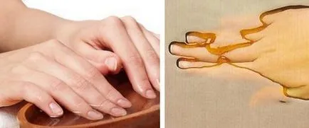Întărirea unghiilor la domiciliu comprese condiții, căzi de baie, masti (pachete) Întărirea unghiilor la domiciliu comprese condiții, băi, măști