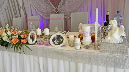 Decorare nunta masa de miri - o fotografie (decor) Decorare nunta de masă miri - fotografie