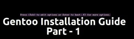 Instalarea Gentoo Linux - ghid pas cu pas
