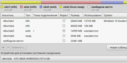 Instalați Linux Mint 18 aproape de ferestre 10