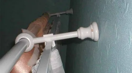 Instalarea tije perdele pentru perdele