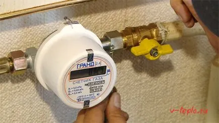 Instalarea contorului de gaz în apartament - instrucțiuni pas (setarea contorului de gaz în apartament) Instalați contor de gaz în apartament - un ghid pas cu pas