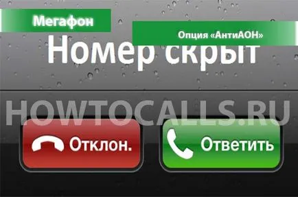 Serviciul Antiaon de megafonul - descrierea, conectarea și deconectarea megafon servicii antiaon (serviciu) Serviciul Antiaon de megafonul - descrierea, conectarea și deconectarea megafon serviciilor antiaon
