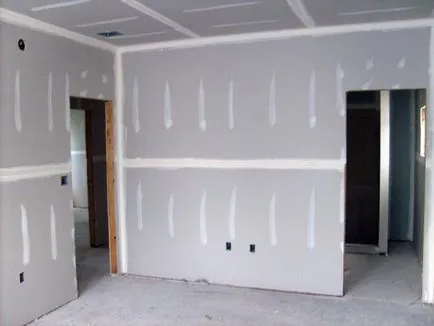 Instalarea Instrucțiuni de gips-carton video de pe modul în care se instalează propriile lor mâini, tehnologie,