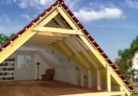 Instalarea căpriori într-o baie
