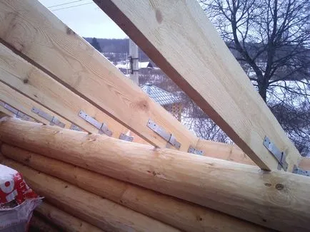 Instalarea căpriori într-o baie