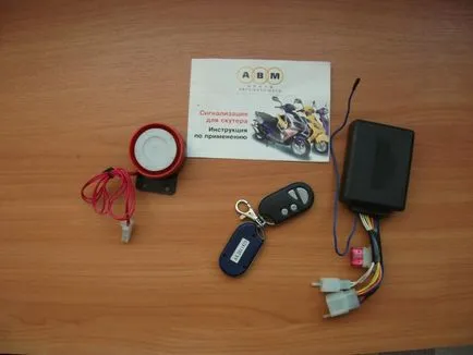 Setarea alarmei pe un scuter fără ajutorul profesioniștilor video (profesioniști) Setarea alarmei pe un scuter fără ajutorul profesioniștilor video,