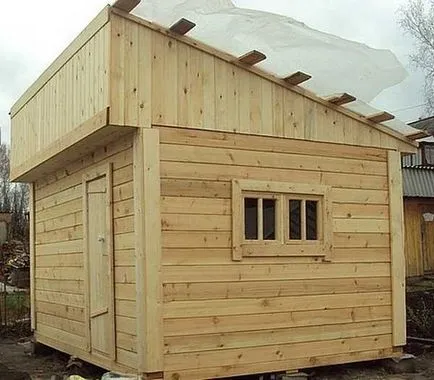 Instalarea căpriori într-o baie