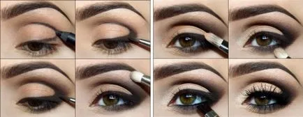 Opțiuni pentru seara make-up pentru ochi caprui, cu fotografii și video (seara) Opțiuni pentru seara make-up pentru ochi caprui, cu fotografii și filme
