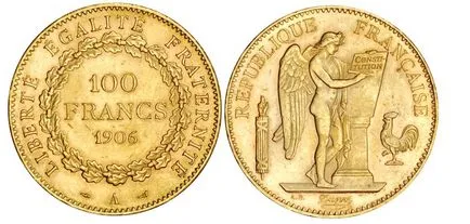 Moneda francul francez (CRG) (origine CHF) Moneda francul francez (CRG)