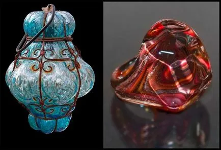 Venețian din sticlă de Murano - istorie, fotografii de produse (decoratiuni) sticlă venețiană Murano - Istoric, Foto