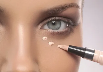 Seara de make-up pentru ochi caprui - pas cu pas fotografie