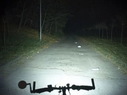 Lampa biciclete cu mâinile sale - portalul Radiostroi (bicicleta) Lampa biciclete cu mâinile sale - portalul Radiostroi