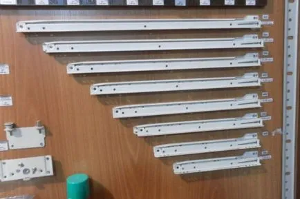 Sertare pe ghidaje cu role face propriile lor mâini