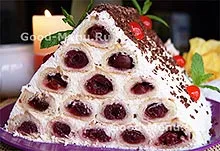 Salata Layered cu morcovi de pui și - reteta cu fotografii