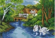 Cross Stitch cum să clipuri video și fotografii, dacă este posibil să învețe valoarea de ceai, și care Osinka