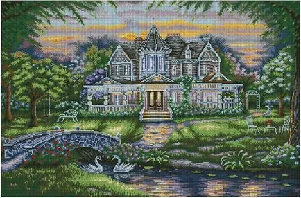 Cross Stitch cum să clipuri video și fotografii, dacă este posibil să învețe valoarea de ceai, și care Osinka
