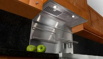 ventilator extractor în bucătărie - Foto 50 opțiuni, cum de a alege o hota de bucatarie (hota) ventilator extractor în bucătărie - Foto 50 opțiuni, cum de a alege o hota de bucatarie