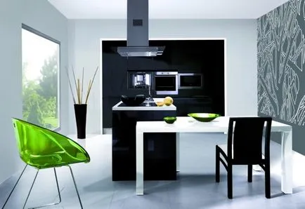 ventilator extractor în bucătărie - 45 idei fotografie modul de a alege design-