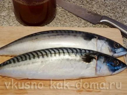 Delicious, cum ar fi acasă! Macrou - Afumat - la domiciliu