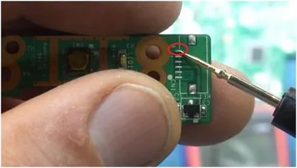 Restaurarea unei bucle plat laptop hp