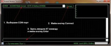 Vom intra în la comanda la modem - debloca modem, router, telefon, tabletă,