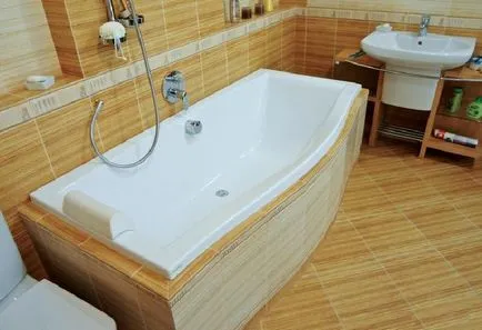 Totul despre tipurile de akrilovannyh bai, avantaje, producerea, întreținerea