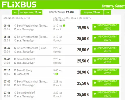 În tine Salzburg - cum să obțineți de transport public și parcare oraș