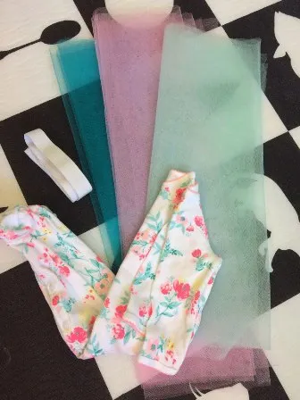 Fusta tutu cu mâinile fără un atelier de cusut (fuste lungime latime) Fusta tutu cu mâinile sale, fără atelier de cusut