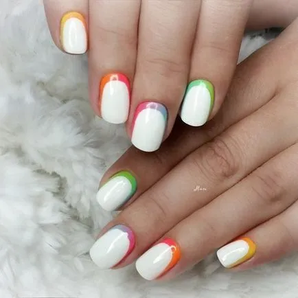 25 genial fotografie nouă idei elegant Ombre manichiură