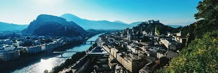 Salzburg, Austria Salzburg este vorba și atracții cu fotografii