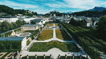 Salzburg, Austria Salzburg este vorba și atracții cu fotografii
