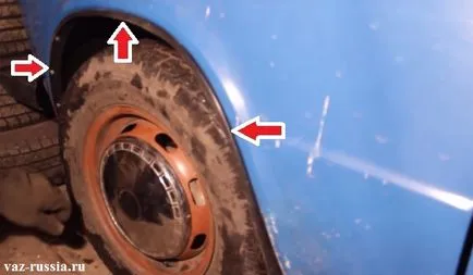 Înlocuirea linerul precum și instalarea de autoturisme noi vaze (set de linie pe vase) Înlocuirea linerul precum și instalarea de noi vase de automobile