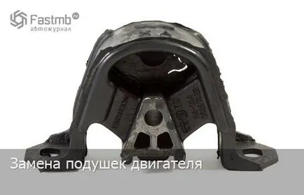 Înlocuirea tampoane motorului și modul de a determina prejudiciul