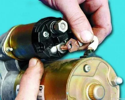 Înlocuirea releului de pornire Retractor 2114 - shatll (starter) Înlocuirea releului de pornire Retractor 2114 - shatll