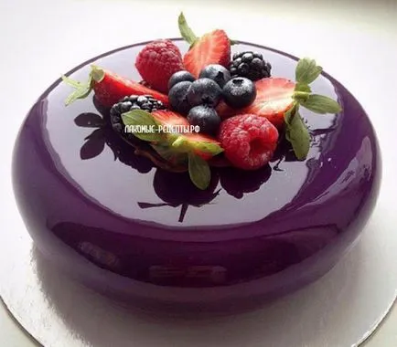 tort oglindă