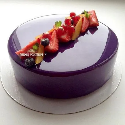 tort oglindă