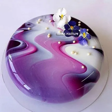 tort oglindă
