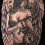 Înțeles tatuaj înger - sensul, istorie, foto (poze) Înțeles înger tatuaj - sensul, istorie, fotografii