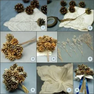 buchet de iarnă cu mâinile lor - un artefact util și frumos (iarna) buchet de iarnă cu mâinile lor - un artefact util și frumos