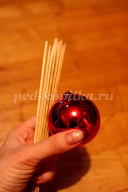 buchet de iarnă cu mâinile lor