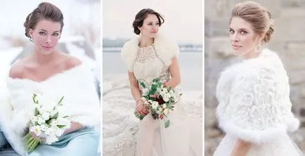 rochii de nunta de iarna 2017, modele de moda și stiluri cu fotografii