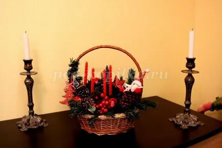 buchet de iarnă cu mâinile lor